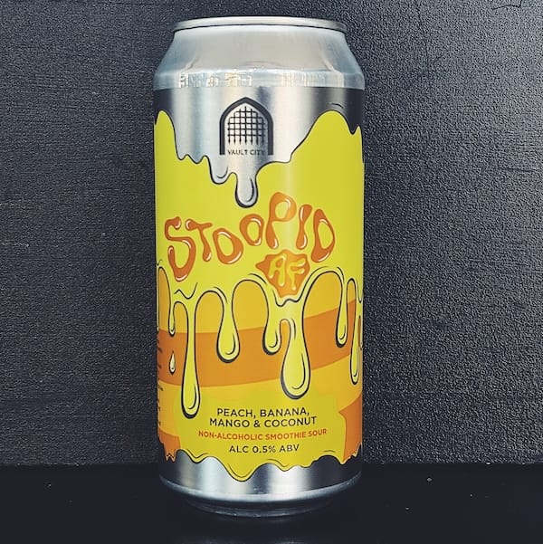 Vault City Stoopid AF. Non Alcoholic Smoothie Sour Scotland vegan