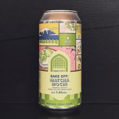 Vault City Uchu Bake Off Matcha Mochi. Sour Scotland vegan