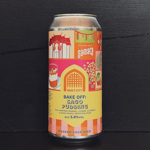 Vault City Samata Bake Off Sago Pudding. Sour Scotland vegan