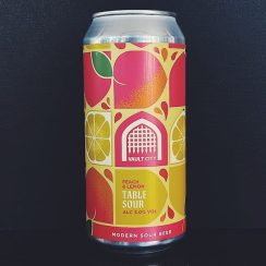 Vault City Peach & Lemon Table Sour Scotland vegan