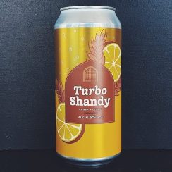 Vault City Turbo Shandy Lemon & Lager. Scotland vegan