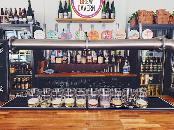 brew cavern taps