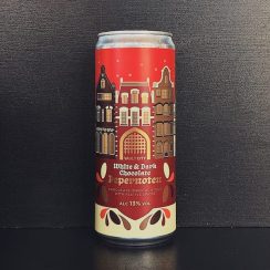 Vault City White & Dark Chocolate Pepernoten Stout. Scotland vegan